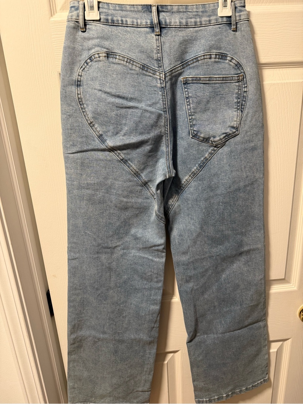 Blue B Rhinestone Cut Out Jeans - Picture 3 of 4